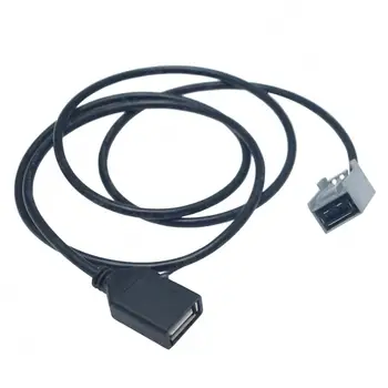 Legújabb autó USB Aux kábel Vezeték adapter Audio Media Music Interface Aux to USB konverziós vonal Módosított tartozékok