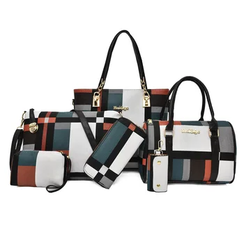 Hot Sale őszi női táska 2023 New Fashion hatrészes kézitáska nagy kapacitású egyvállú crossbody táska női