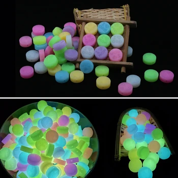 20db Világító gyöngyök világítanak a sötétben Szeretem anyát BPA-mentes szilikon gyöngyök Mickey Baby cumi lánc gyöngyök ékszerek készítéséhez
