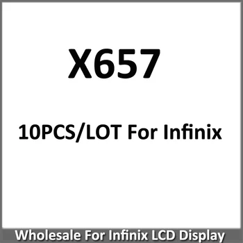 WholeSale 10 db/lot X657 X657C Infinix Smart 5 X657 LCD kijelzőhöz érintőképernyővel