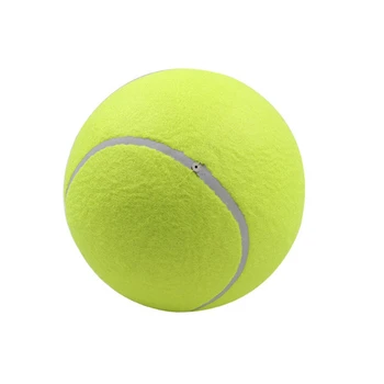 Pet Bite Toy 24CM óriás teniszlabda kutyáknak Rágójáték felfújható teniszlabda Signature kisállat játéklabda kellékek