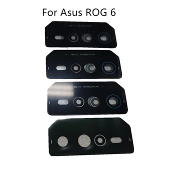 Eredeti 1db/lot Asus Rog 6 hátsó kameraházhoz Tartozék alkatrészek ragasztószalaggal Asus Rog Phone 6 kamera objektívhez