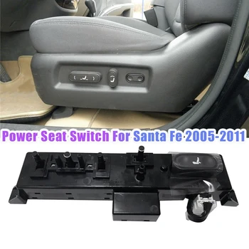Új bal első elektromos ülés Állítsa be a vezérlőkapcsoló gombot a Hyundai Santa Fe 2005-2011 88521-2B110WK / 885212B110