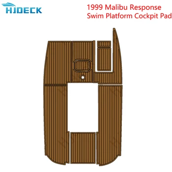  Hjdeck Yacht Sheet Pad testreszabható Kompatibilis az 1999 Malibu Response úszóplatformmal Pilótafülke Hajó kiegészítők EVA szőnyeg