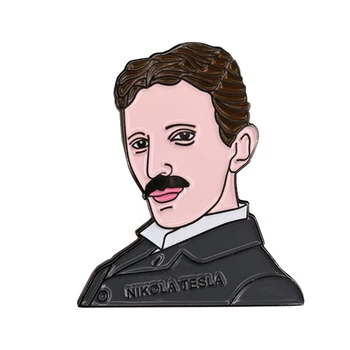 Nikola Tesla zománctű jelvény