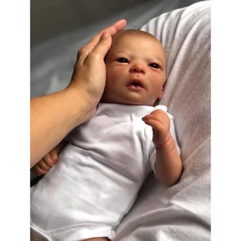 NPK 42cm Bebe újjászületett baba újszülött baba puha tapintású ölelhető testbaba Genesis 3D kézi festéssel baba látható vénák