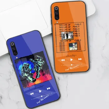 Music Album Cool borító Telefontok Xiaomi 12 11T 10 9 Redmi Note 11 10 10S Pro Redmi 9 9A 8 Fekete PC üveg telefontok