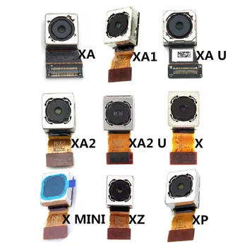  eredeti hátsó nagy fő hátsó kamera hajlított kábel Sony Xperia X XA XA1 XA2 Ultra Compact XZ XZ1 XZ2 XZS XP kamera Flex