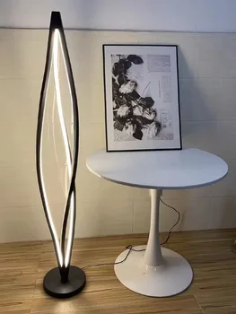 olasz modern minimalista étkező lámpa Art iroda kiállítóterem Creative Wave Style nappali állólámpa