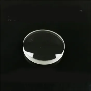 1pc üveg optikai teszt Konvex lencse 25mm átmérő 17mm gyújtótávolság üveg optikai műszer hármas prizma érzékelőkhöz