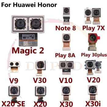 Huawei Honor View V9 V10 V20 V30 Play 7X 8A 30 Plus X20 X30 Magic 2 Note8 Nagy fő hátsó hátsó kameramodul Flex kábel