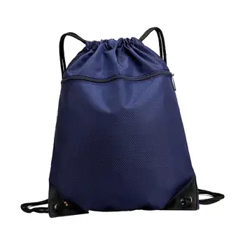 Húzózsinóros hátizsák tartós húzózsinóros táska focimaratoni utazáshoz