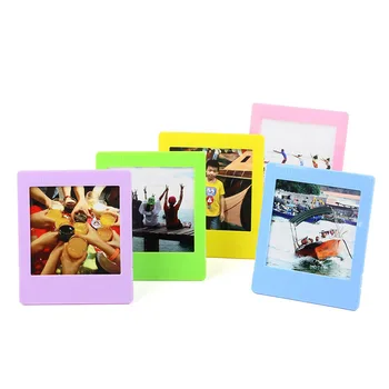 5 csomag színes asztali fotószegélyek állvány képkeret készlet Fujifilm Instax Square SQ10 SQ20 SQ6 SP3 kamera filmek Lakberendezés
