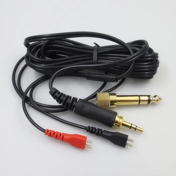 Music Wire rézhosszabbító Autócsere 2,5 m Tartozékok Fejhallgató audiokábel Hordozható sztereó Sennheiser HD25 HD420 készülékhez