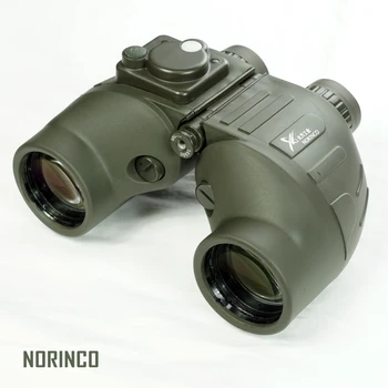 NORINCO-Binoculars Bak4 beépített iránytű és rácsos választék, 7x50, Ingyenes szállítás