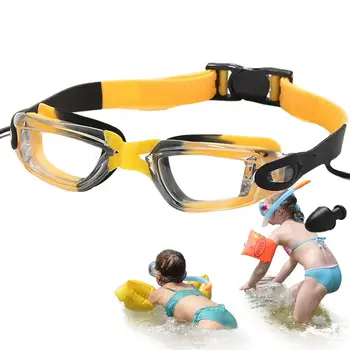 Ködgátló úszószemüveg vízálló páramentesítő medenceszemüveg füldugóval Nem szivárgó víz Nagy felbontású rugalmas pántos úszás