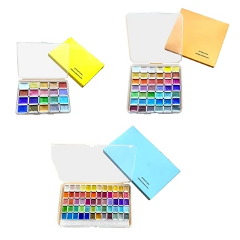 Professzionális egyszínű akvarell festék 20/42/60 Csillogó akvarell festékek Dropship