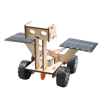 Mini napelemes autó DIY Assemble játékkészlet STEM tudományos készletek Játék DIY napelemes járműmodellek tanárhallgatóknak