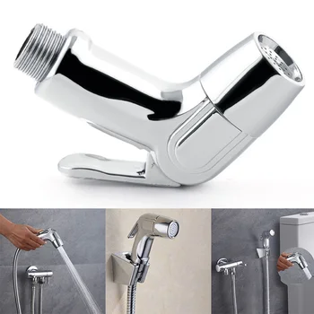 1db WC bidé zuhany permetező kézi csaptelep spray fej kisállat fürdéshez padlótisztítás öntözés fürdőszoba víztakarékos eszköz