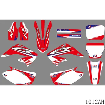 Teljes grafika Matrica matricák Motorkerékpár háttér Egyedi szám Név HONDA CR125 CR250 CR 125 CR 250 2002-2012