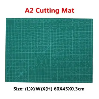 A2 Többfunkciós túlméretezett szőnyeg PVC öngyógyító vágószőnyeg Vágópárna Tábla Papírvágó kés Szobor A2 DIY kézműves szerszámok
