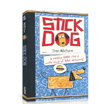 MiluMilu Stick Dog tanórán kívüli olvasókönyvek tinédzsereknek Eredeti angol gyermek