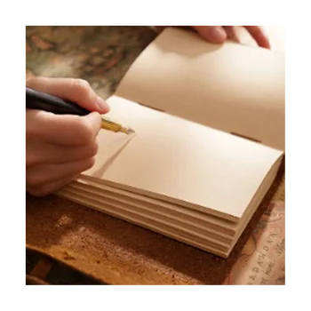 Handmade Leather Journal - 100X155Mm bőrkötésű napi írófüzet és naplók, amelyeket be kell írni utazáshoz/naplóhoz