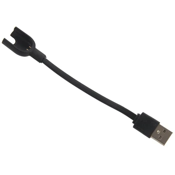 2X Új csere USB töltőkábel töltőkábel a Xiaomi Mi Band 3 intelligens órához