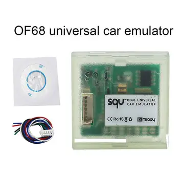 OF68 univerzális autós emulátor SQU OF68 autós emulátor Jel visszaállítása Immo programok ESL diagnosztikai ülésfoglaltság-érzékelő eszköz elhelyezése