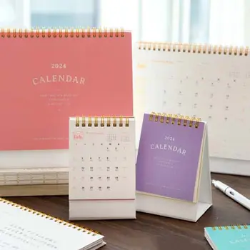 Napirend szervező Asztali naptár tekercs Állandó naptár Napi tervező Íróasztal Írószer kellékek Dopamin szín 365 nap