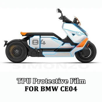 Motorkerékpár TPU védőfólia szélvédő burkolat Karcmentes átlátszó láthatatlan védőfólia BMW CE 04 CE04 CE04 CE 04