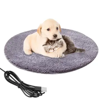 Kisállat fűtőpad USB fűtött lemezfűtés téli meleg párna párna karcálló kutyafűtő szőnyeg hálóágy kutyáknak macskák