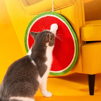Macska kaparódeszka Szizál cica csiszoló karmok Játékvédelem bútor kanapé párna biztonságos nem mérgező kisállat hálószőnyeg macska kellékek