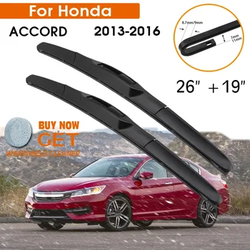 Autós ablaktörlő Honda ACCORD 2013-2016 szélvédőhöz gumi szilikon utántöltő ablaktörlő lapátok 26 