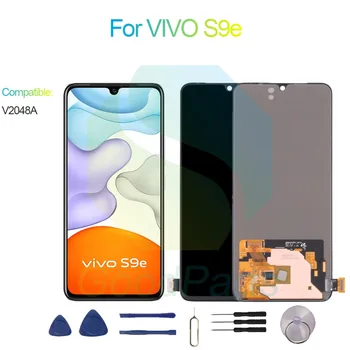 VIVO S9e képernyőcsere esetén 2404 * 1080 V2048A VIVO S9e LCD Touch digitalizálóhoz