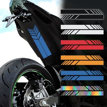 motorkerékpár Matrica Figyelmeztető vonalak Matrica Autó visszapillantó tükör matrica Figyelmeztető fényvisszaverő matrica Moto személyiség stílus matrica