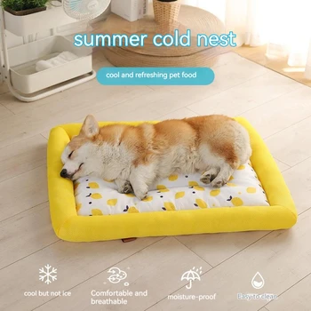 Pet jégpad macska alvópad gyors hűtés harapásgátló kisállat jégpad macska pad kutya jéghideg fészek kutya