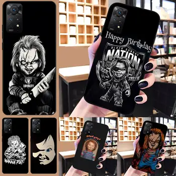 Terror Chucky Child's Play Phone Case Funda for Redmi Note 8 10 9 11 6 Pro 10T 9S 8T 7 5A 5 4 Macia ütésálló fedőhéj