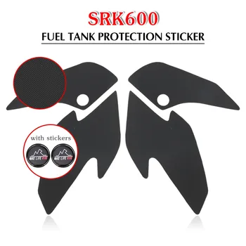 QJMOTOR SRK600 SRK 600 motorkerékpár tankpárnavédő matrica matrica gáz térdmarkolat tapadási párna oldal