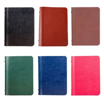 Zsebes laza lapú notebook bőr borító Üzleti emlékeztetők tervező Jegyzettömb Dropship