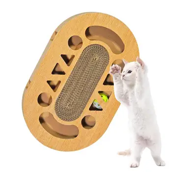 Macskakaparók macskamenta kaparópárnával beltéri macskákhoz Karton játékdoboz Több forma Macskajátékok az unalom enyhítésére
