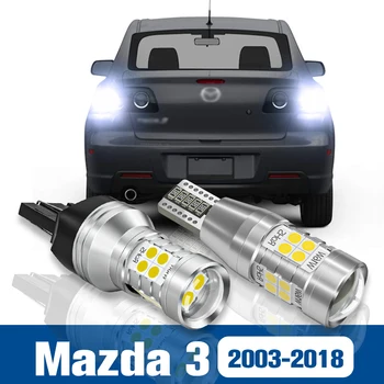 2db LED hátrameneti lámpa tartozékok Canbus Mazda 3 BK BL BM BN 2003-2018 2008 2009 2010 2011 2012 2013 2014 2015