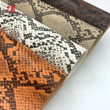 20X120CM kígyóbőr mintás szintetikus mű PU bőr szövet varráshoz táska cipő kanapé fülbevaló varrás DIY kézműves íj dekoráció tekercs