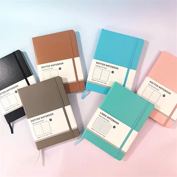 Macaron Color A5 Tied Fashion Business Notebook Irodai jegyzetfüzet Diák írószerek Irodaszerek