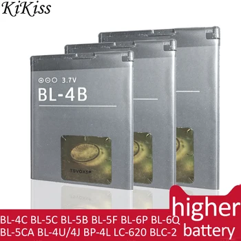 Akkumulátor BL-4C BL-5C/5B/5F BL-6P/6Q/6F BL-5CA BL-4U/4J BP-4L LC-620 BLC-2 BLB-2 Nokia 1112 1202 5208 3510 3610 N96 E72 X2-01 készülékhez