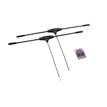 ES900 DUAL RX ELRS Diversity Receiver beépített TCXO RC repülőgéphez FPV nagy hatótávolságú drónok DIY alkatrészek