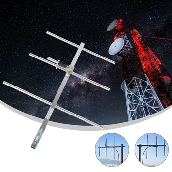 YNIBST Yagi antenna UHF 400-470Mhz nagy nyereségű kültéri GMRS függőleges alapantenna sonka rádióátjátszó rendszerhez