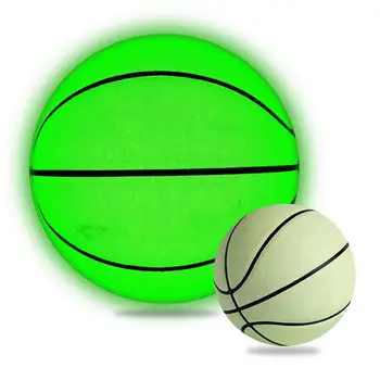 Fényvisszaverő kosárlabda méret 7 éjszakás játék kosárlabda PU bőr kosárlabda edzéshez Születésnapi ajándékok Játékok a világításhoz