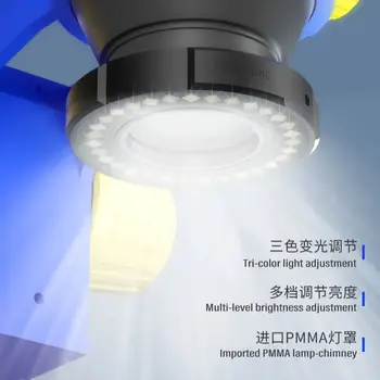Eredeti szerelő LS3 mikroszkóp gyűrűs lámpa 7W fényforrás LED háromszínű többszintű fényerő-beállítás Szemvédő lámpa