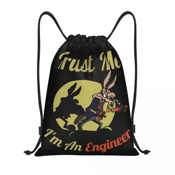 Húzózsinóros táskák Tornazsák Bízz bennem Mérnök vagyok 12 Utazás 
 Grafika Vintage Hátizsák Terepi csomag Alkalmi